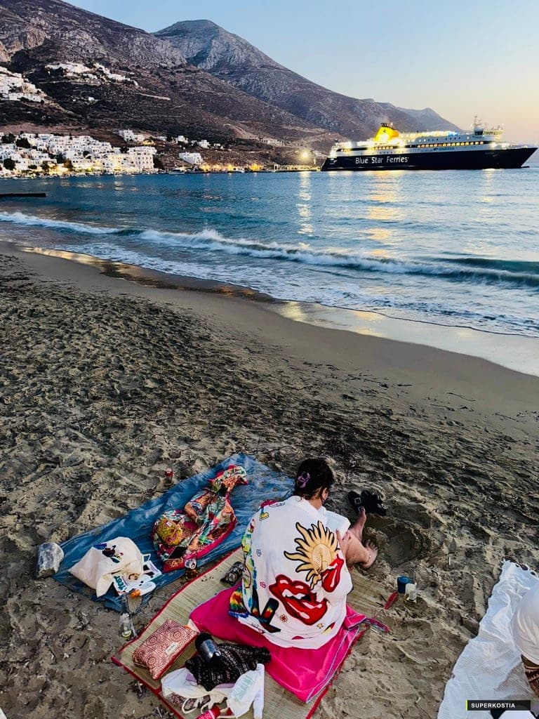 Amorgos Egiali Plage Ferry