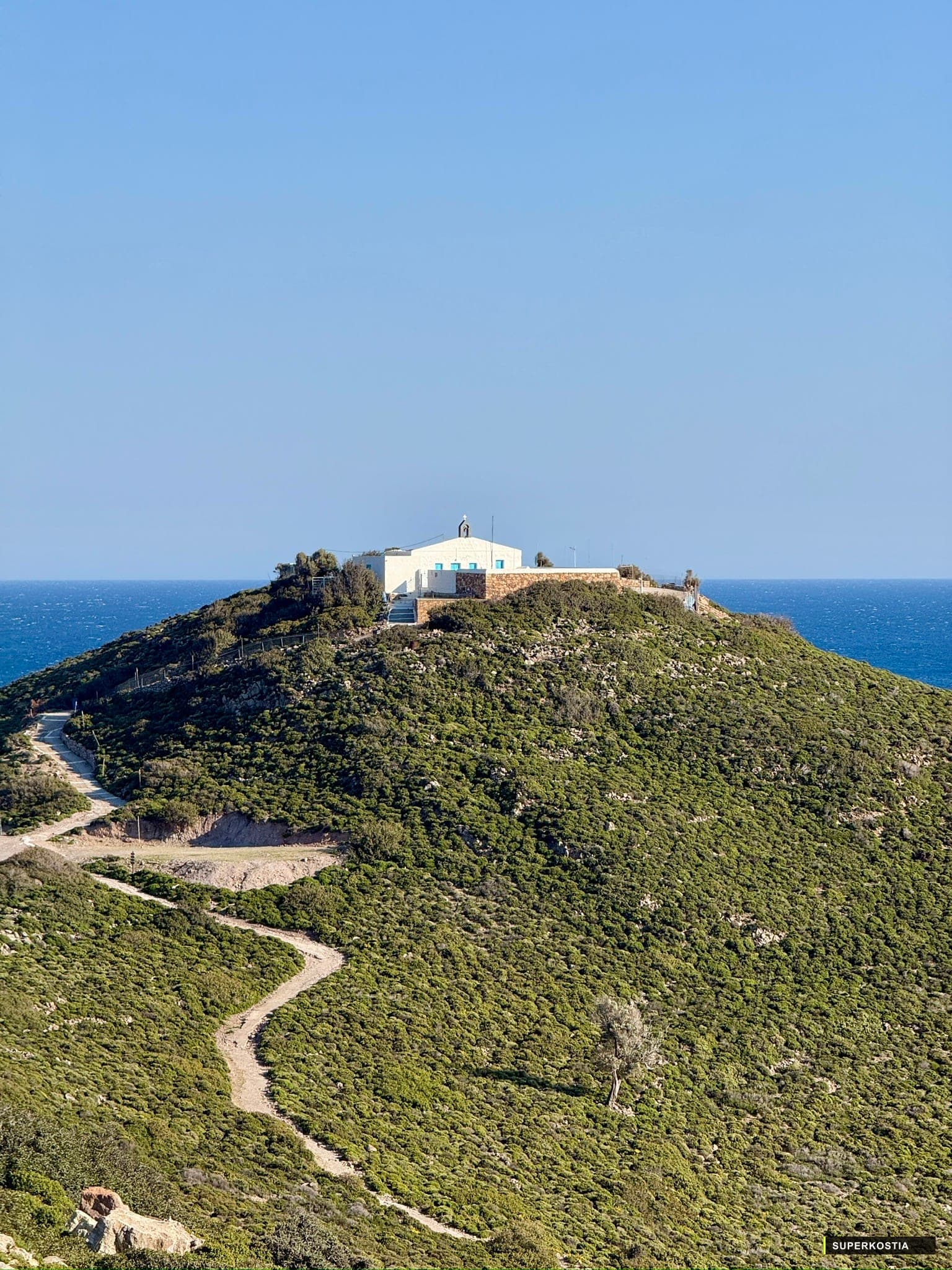 Chapelle Sommet Chemin Patmos