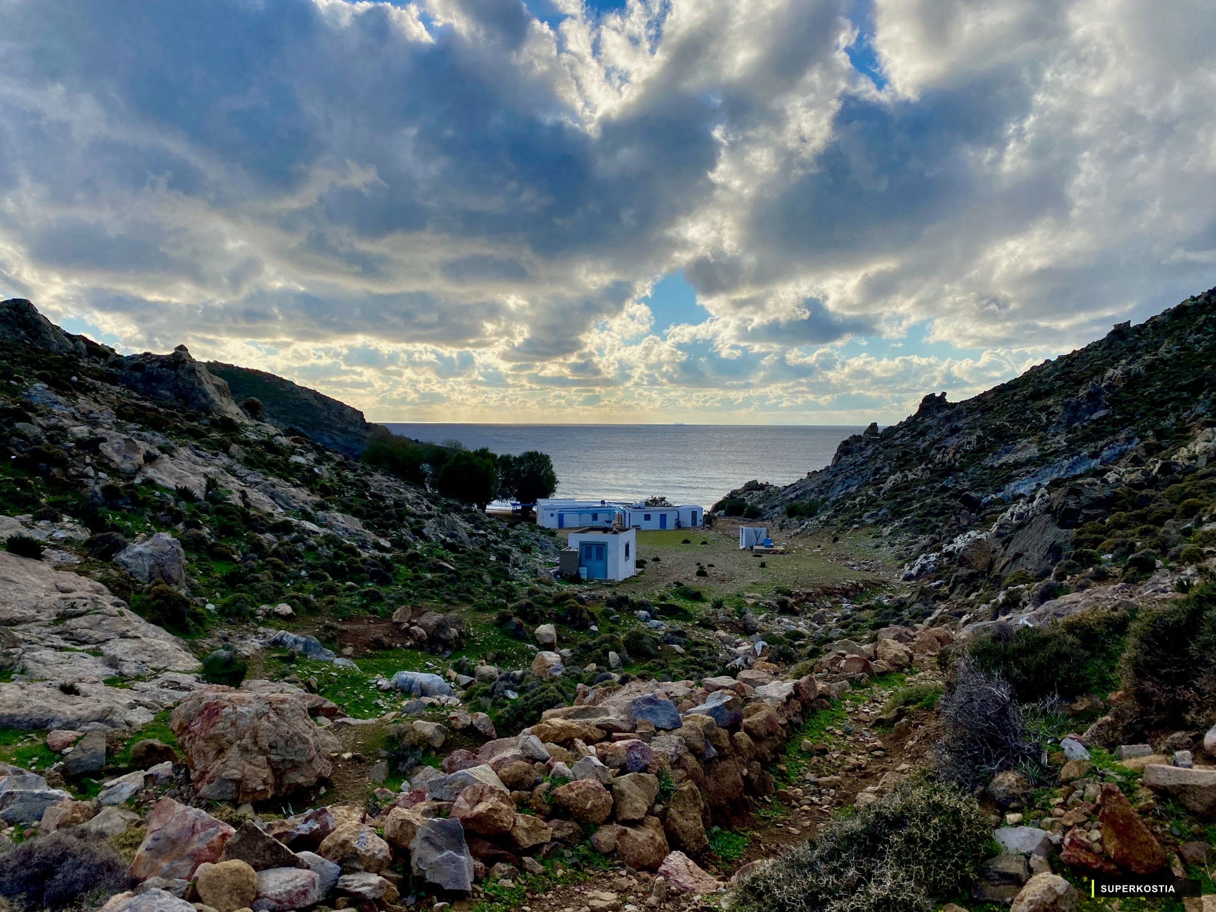 Patmos Psili Ammos Winter