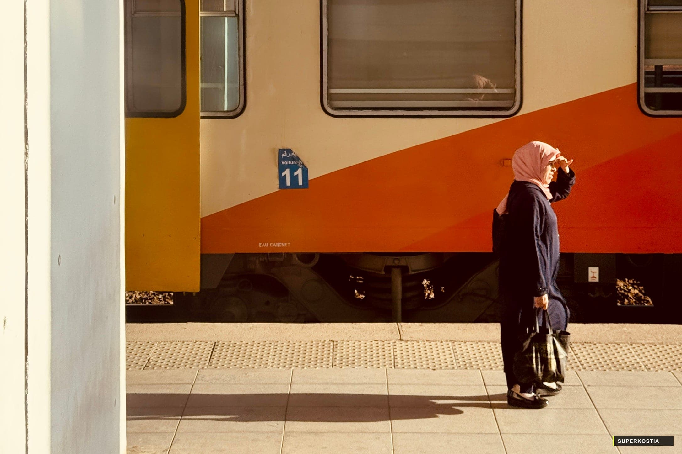 Casablanca Train Voyageuse