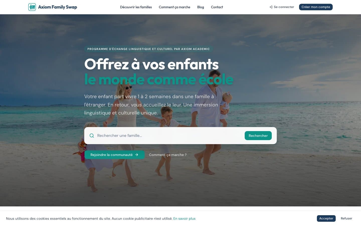 Capture de Axiom Family Swap
